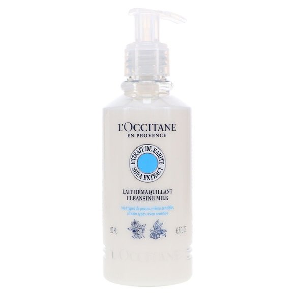 L'Occitane Shea Butter Cleansing Milk 200ml / 6.7OZ New - Picture 1 of 5